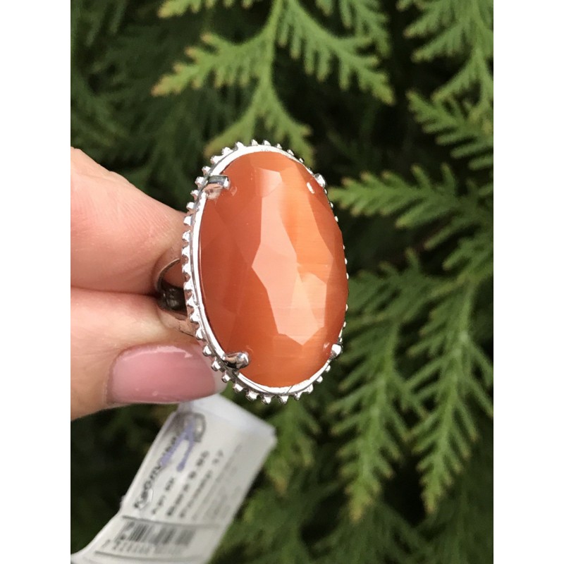 Кольцо серебряное с кварцем Донна (КК 9.95)