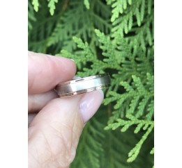 Кольцо Обручальное с золотом (471к)