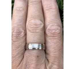 Кольцо Обручальное с золотом (471к)