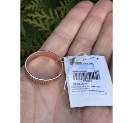 Кольцо серебро с позолотой Спаси и сохрани (1010376200)