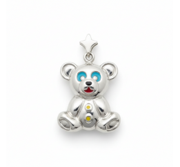 Подвес серебряный Мишка 456п