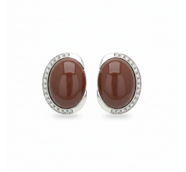 Серьги серебряные Сафлор 2 1160030