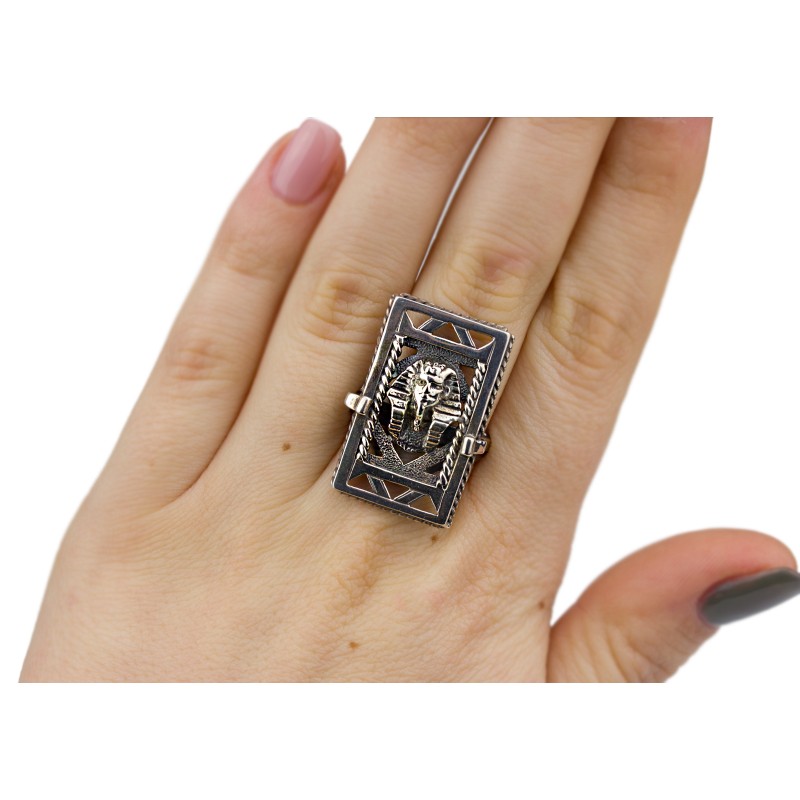 Кольцо серебряное Осирис (2100332)
