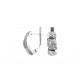 Серьги серебряные с цирконием Парма 2792/1р