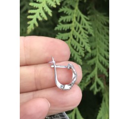 Серьги серебряные с цирконием Ассо (2749/9р)