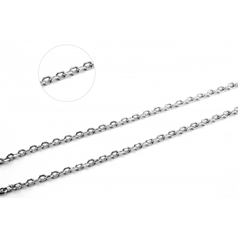 Цепочка серебряная Якорная (41030ар)