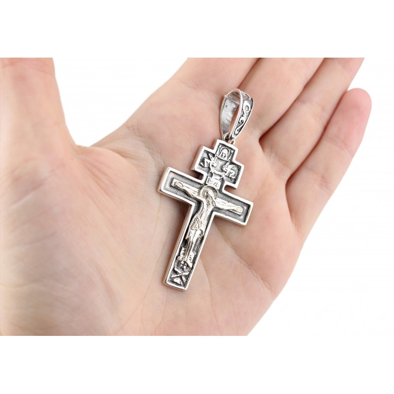 Крестик серебряный (4)
