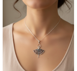 Подвес серебряный Балерина 33267