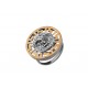Кольцо серебряное с золотом (0288.10к)