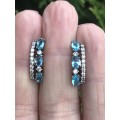 Серьги серебряные 7256.10с