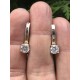 Серьги серебряные с золотом 0212.10с