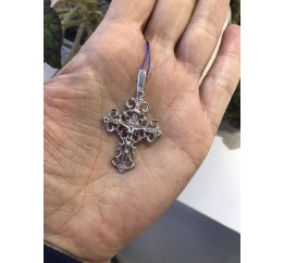 Подвес серебряный Крестик (2-0547.02)