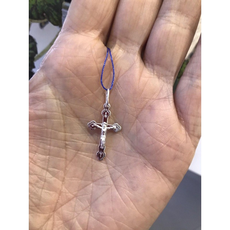 Подвес серебряный детский Крестик (2-8014.00)