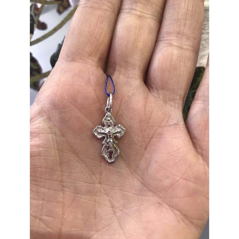 Подвес серебряный детский Крестик (2-0033.02)