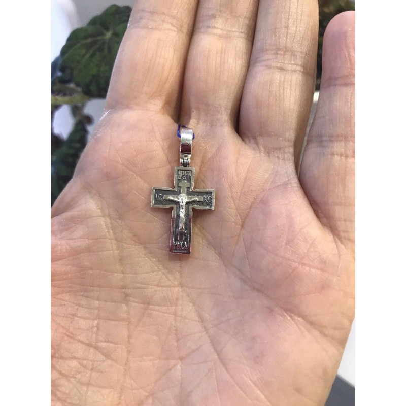 Подвес серебряный Крестик (2-0697.04)