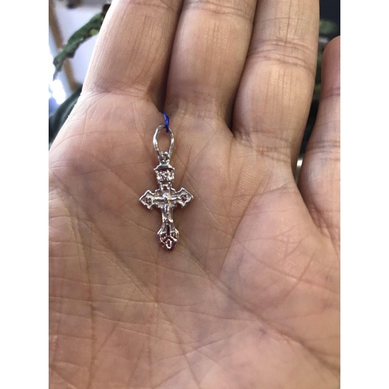 Подвес серебряный детский Крестик (2-0040.02)
