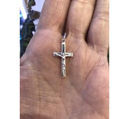 Подвес серебряный детский Крестик (2-0063.02)
