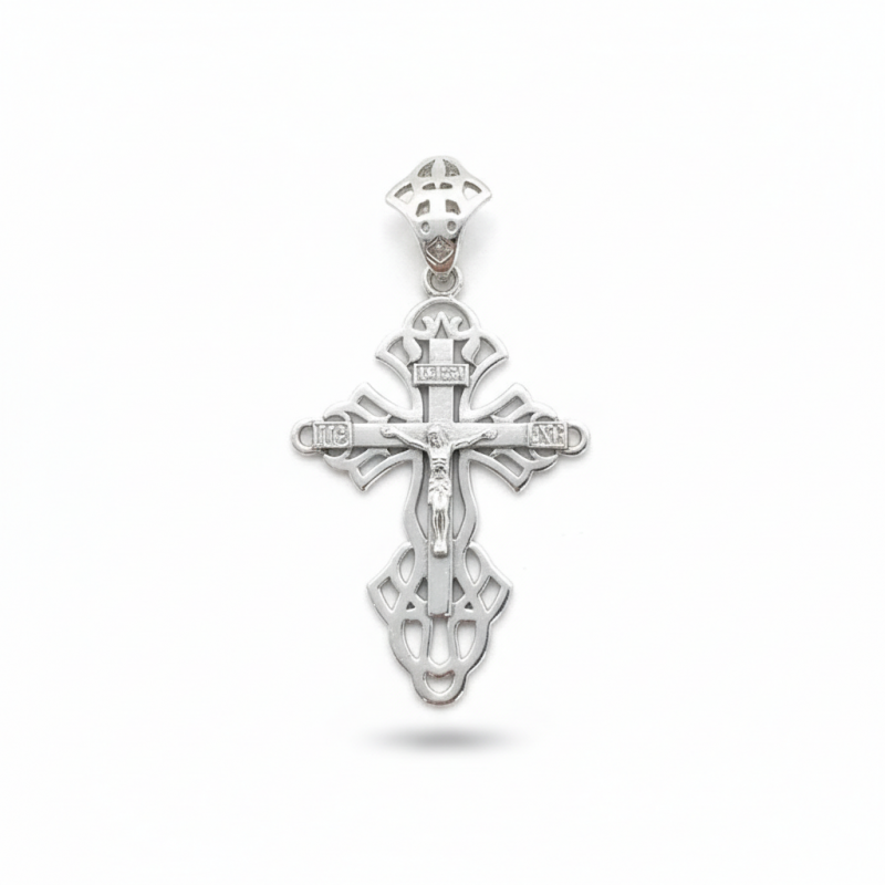 Подвес серебряный Крестик 2-0898.02