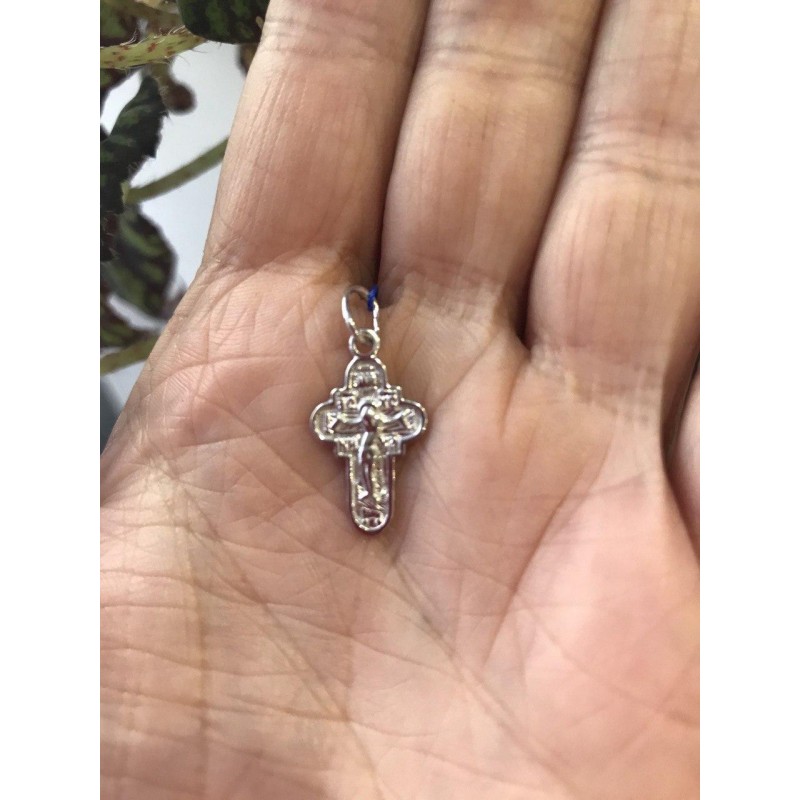 Подвес серебряный детский Крестик (2-0042.02)