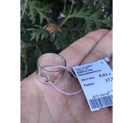 Кольцо серебряное Незалежність (2100687)