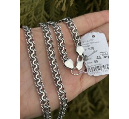 Цепочка серебряная Греческий бисмарк 870ч