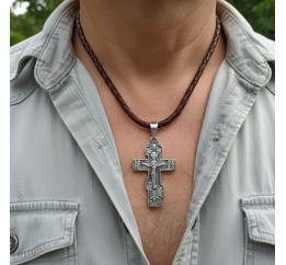 Подвес серебряный Крестик 5101
