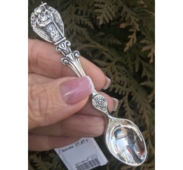 Ложка серебряная Ангел-хранитель 8100068