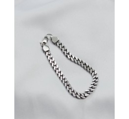 Браслет серебряный мужской Панцирь (743)