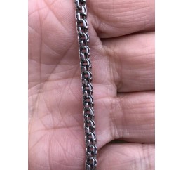 Браслет серебряный Круглый Бисмарк (701лч)