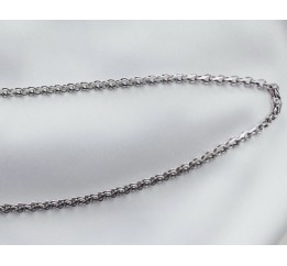 Цепочка серебряная Ручеёк 806ч, 60 размер