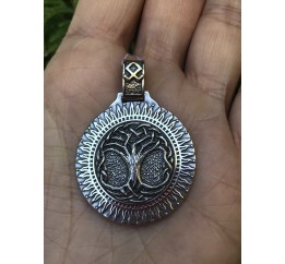 Подвес серебряный оберег Дерево жизни (7308)