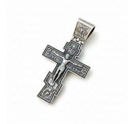 Подвес серебряный Крестик (А208п)
