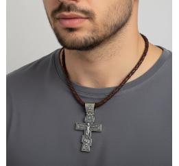 Подвес серебряный Крестик (А208п)