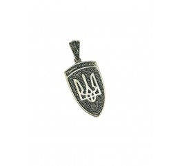 Подвес серебряный  Тризуб (А783п)