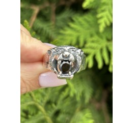 Печатка серебряная Тигр (387)
