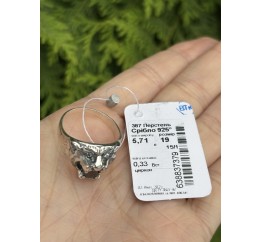 Печатка серебряная Тигр (387)