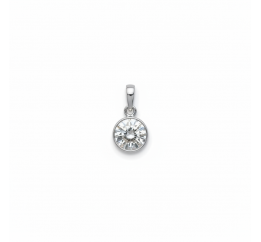 Подвес серебряный Камушек 30104р