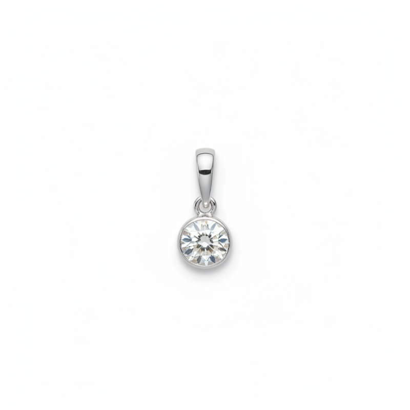 Подвес серебряный Камушек 30007р