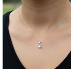 Подвес серебряный Камушек 30106р