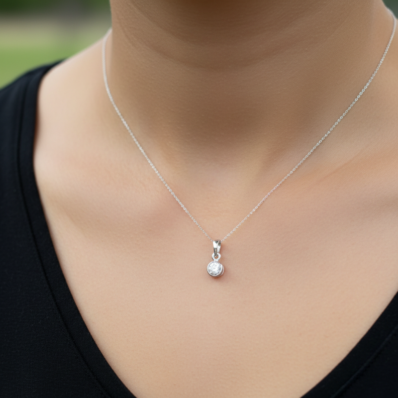 Подвес серебряный Камушек 30106р