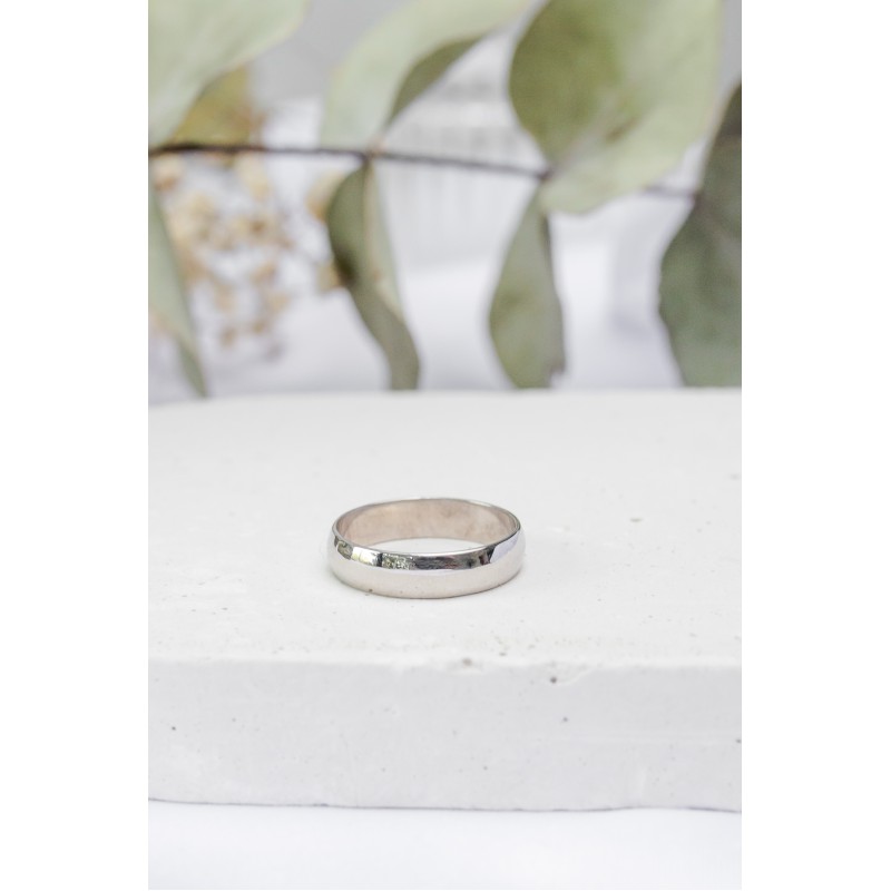 Кольцо серебряное Обручальное  (04Р) Кольцо серебряное Обручальное  (04Р)