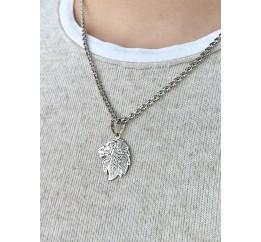 Подвес серебряный подвес Лев (А010п)