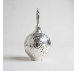 Ладанка серебряная открывающаяся Казанская Божией Матери (П2/140)