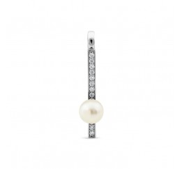 Подвес серебряный с жемчугом (904пж)