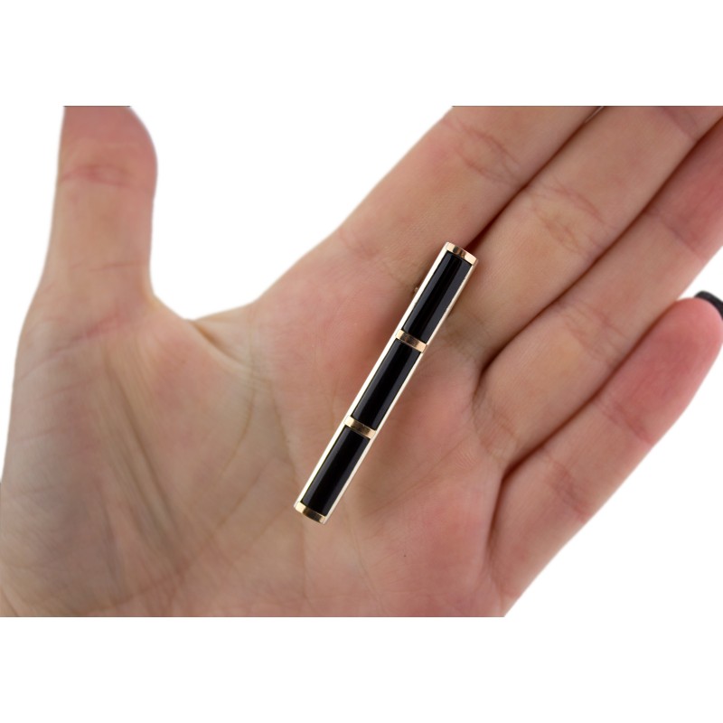 Зажим для галстука серебряный (193)