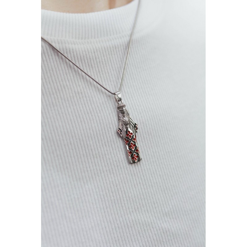 Подвес серебряный Лялька мотанка (А055п)