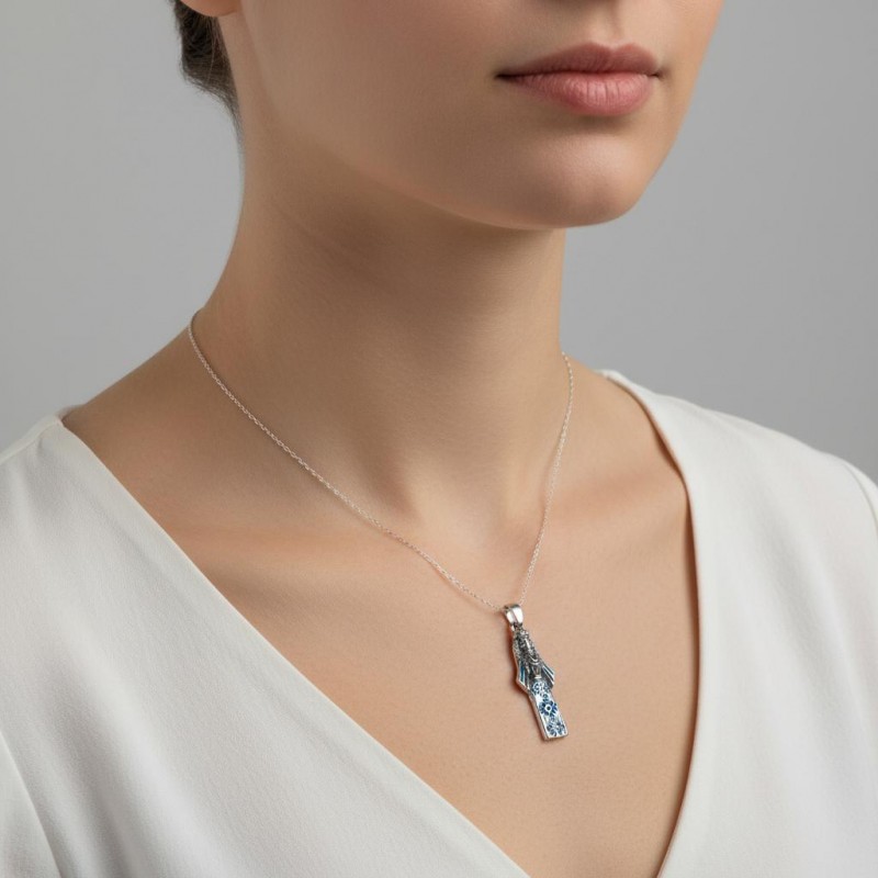 Подвес серебряный Лялька мотанка (А055пс)