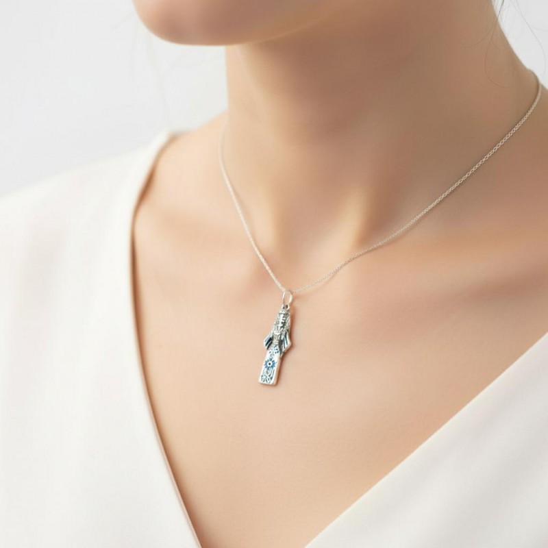 Подвес серебряный Лялька мотанка (А055пз)