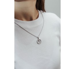 Подвес серебряный  буква Е (050Е)