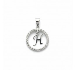 Подвес серебряный  буква Н (050Н)